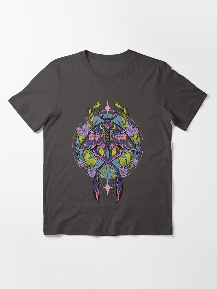 Alternate view of Floral Moth Essential T-Shirt