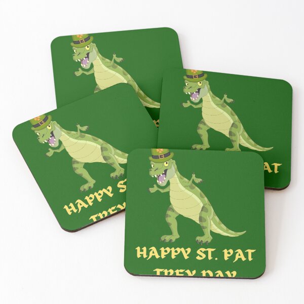 Item preview, St Patrick's HAPPY ST PAT-REX DAY designed and sold by Six Deers.
