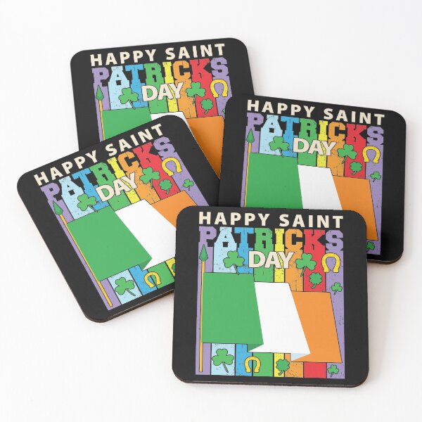 Item preview, Happy Saint Patrick's Day Irish Flag designed and sold by GravitiTees.
