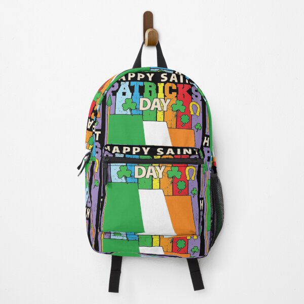 Item preview, Happy Saint Patrick's Day Irish Flag designed and sold by GravitiTees.