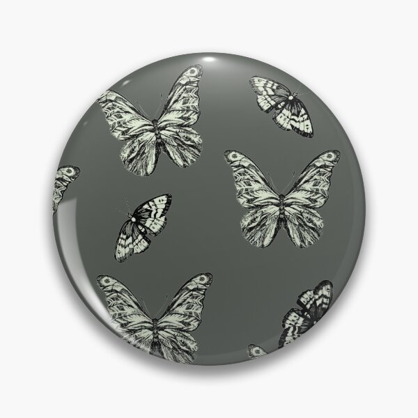 Item preview, Delicate Butterflies Trace- Light and Dark Green Edition designed and sold by Megan-Alice.