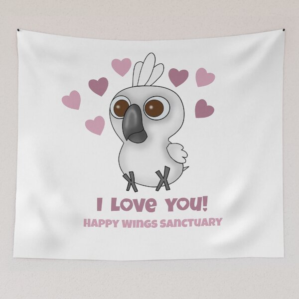 Item preview, HWS Nerdy Birdy ~ Umbrella Cockatoo  designed and sold by HappyWings.