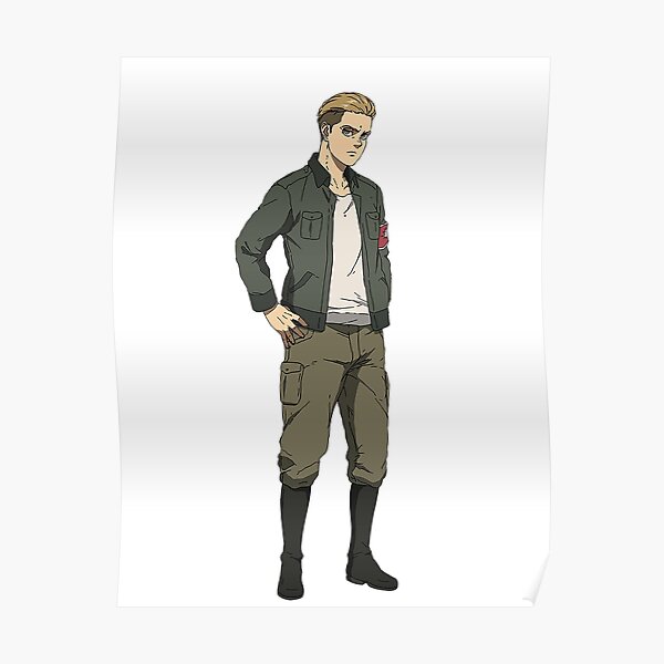 &ldquo;Porco Galliard character design!&rdquo; Poster by ratbabyy | Redbubble