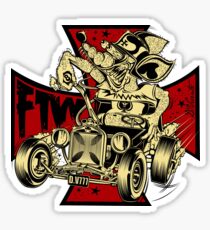 FTW RAT-ROD Sticker