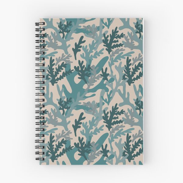 Item preview, Seaweed intertidal pattern off white and blue designed and sold by Squiddllr.