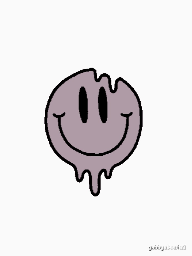 drippy smiley face t shirt