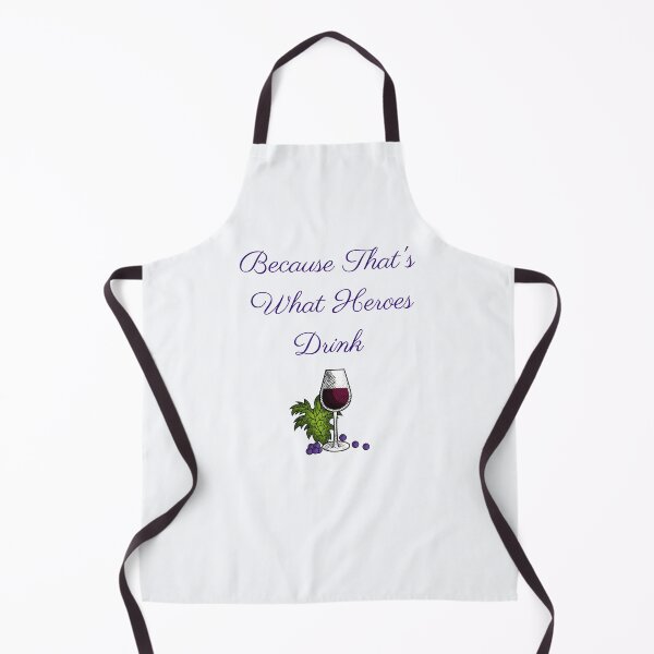 Item preview, Wine -What Heroes Drink designed and sold by Lowdown Designs.