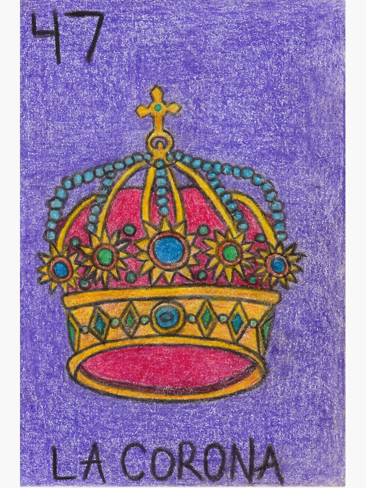 Thumbnail 3 of 3, Sticker, La Corona designed and sold by d33universe.