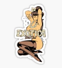 EXOTICA GIRL Sticker