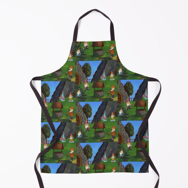 Item preview, Happy Working Gnomes in Their Garden designed and sold by WildingClan.