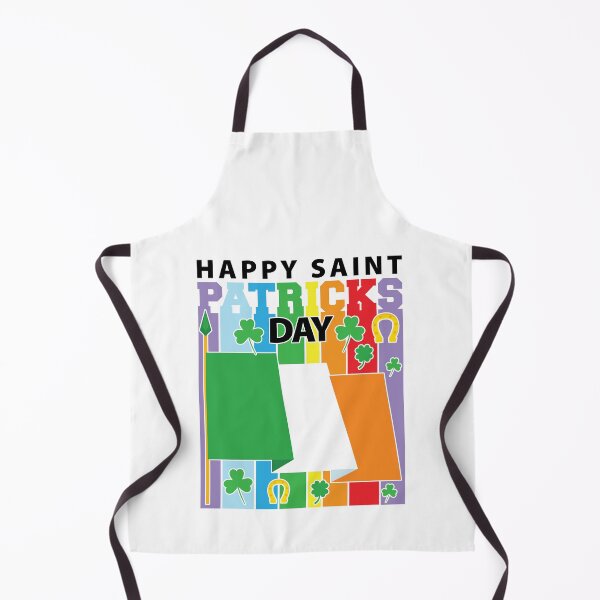 Item preview, Happy Saint Patrick's Day Ireland Flag designed and sold by GravitiTees.