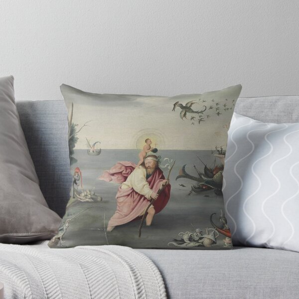 Item preview, Hieronymus Bosch Saint Christopher Carrying the Christ Child designed and sold by emidye20.