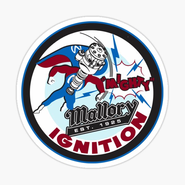 "Mallory Ignition Mighty" Sticker for Sale by Redbubble