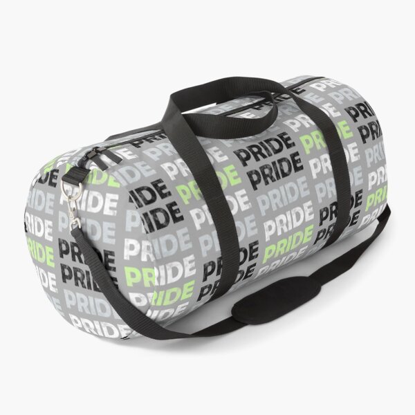 Item preview, Agender Pride Flag Repeating Distressed Text designed and sold by Bumblefuzzies.