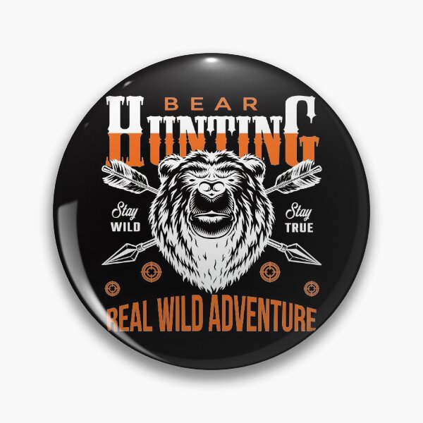 Item preview, BEAR HUNTING REAL WILD ADVENTURE COLLECTION designed and sold by JRM Tees & More Store.