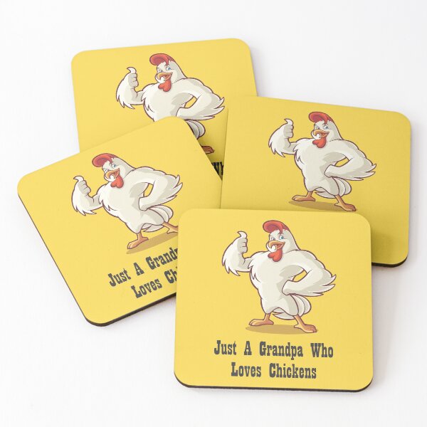 Item preview, Just A Grandpa Who Loves Chickens designed and sold by chulitad.