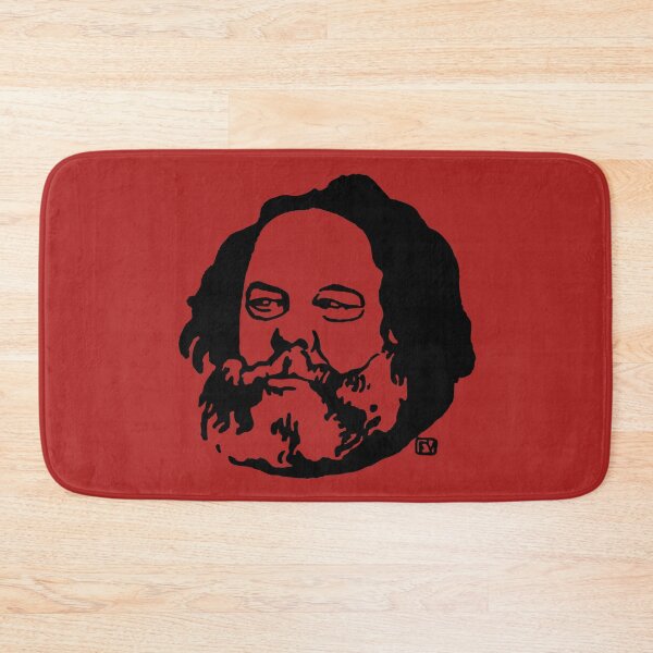 Item preview, Mikhail Bakunin Silhouette - Felix Vallotton, Anarchist, Socialist, Leftist designed and sold by SpaceDogLaika.