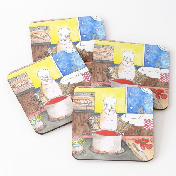 Item preview, Chef Owl designed and sold by Suz Wood.