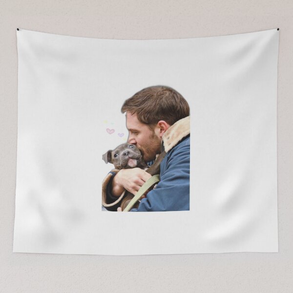 Item preview, Tom Hardy with Puppy designed and sold by moorelydia48.
