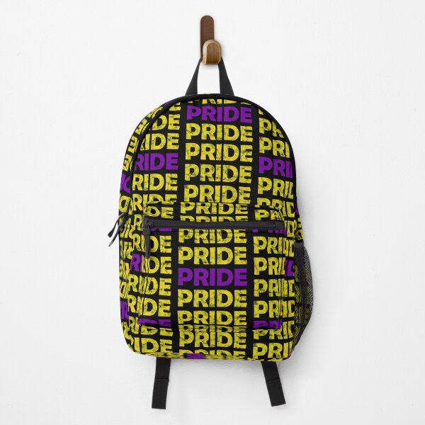 Item preview, Intersex Pride Flag Colors Repeating Distressed Text Design designed and sold by Bumblefuzzies.