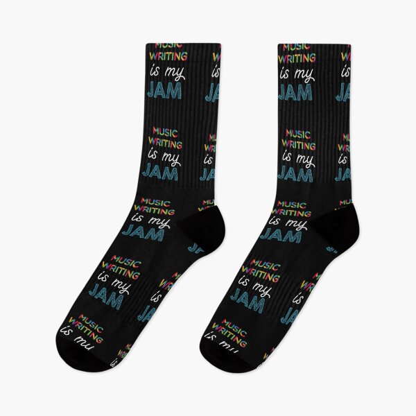 Item preview, Music Writing is my Jam. Funny Music Writing Design designed and sold by Custom365.