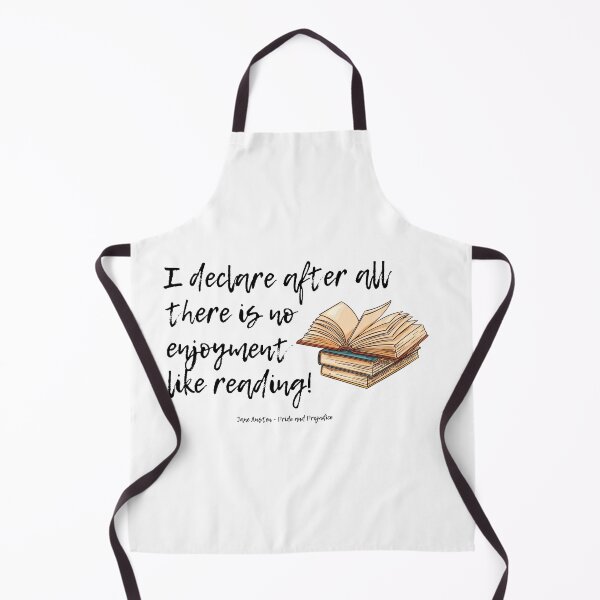 Item preview, Jane Austen: "I declare after all there is no enjoyment like reading" pride and prejudice designed and sold by AwesomeUnique.