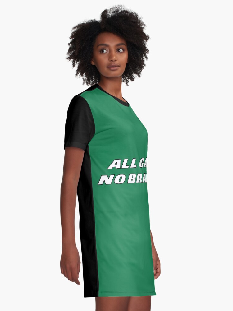 All gas no brakes! New York Jets Graphic T-Shirt Dress for Sale