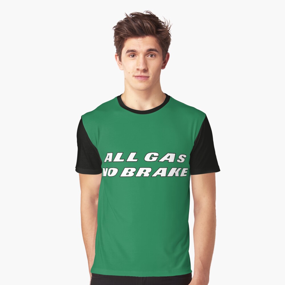 Jets All Gas No Brake Black Essential T-Shirt for Sale by GangGreenGear