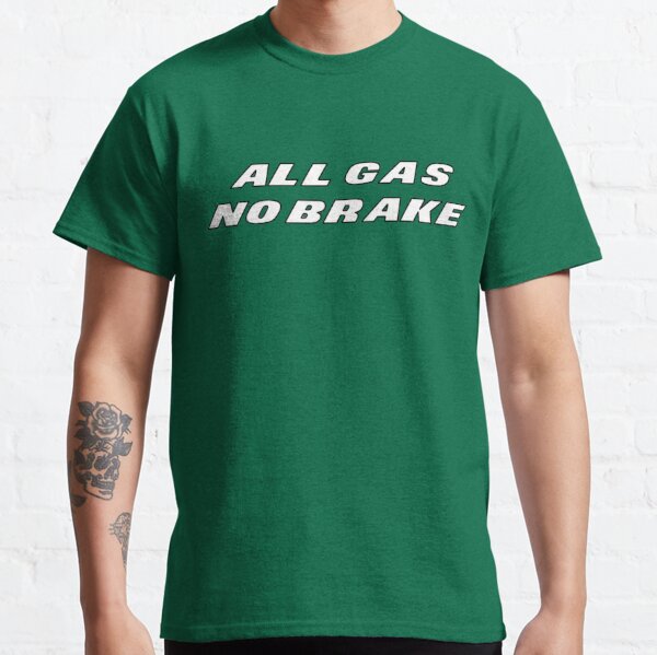 Jets All Gas No Brake Black Active T-Shirt for Sale by GangGreenGear