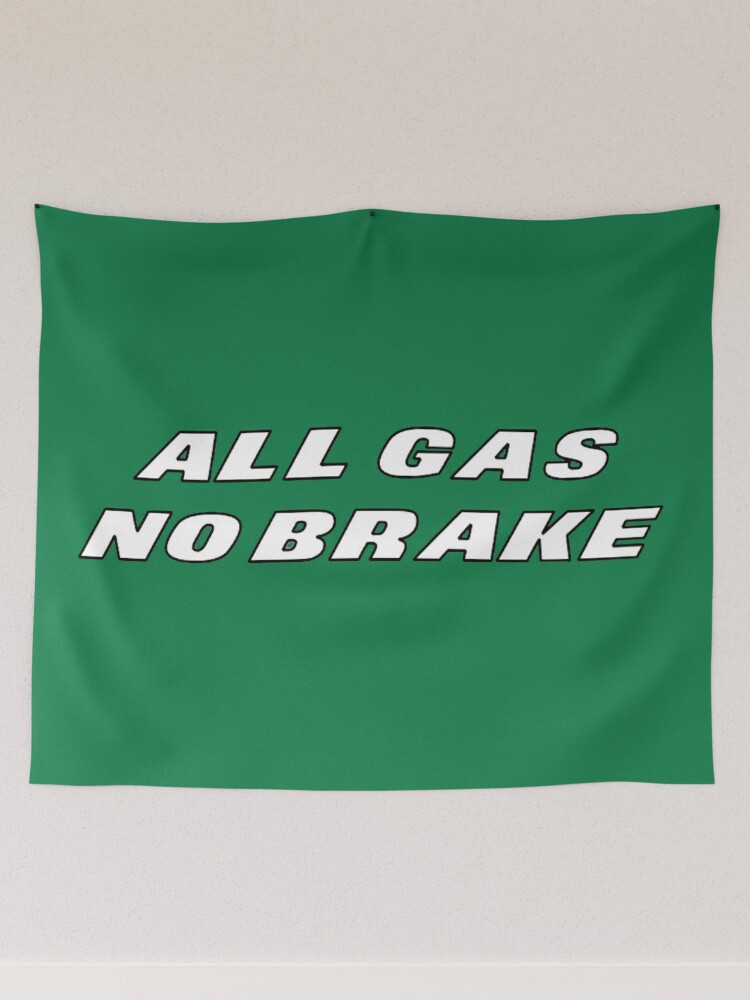 NYJ All Gas No Brake Logo Poster for Sale by GangGreenGear