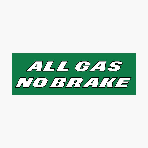 Robert Saleh All Gas No Brake Essential T-Shirt for Sale by GangGreenGear