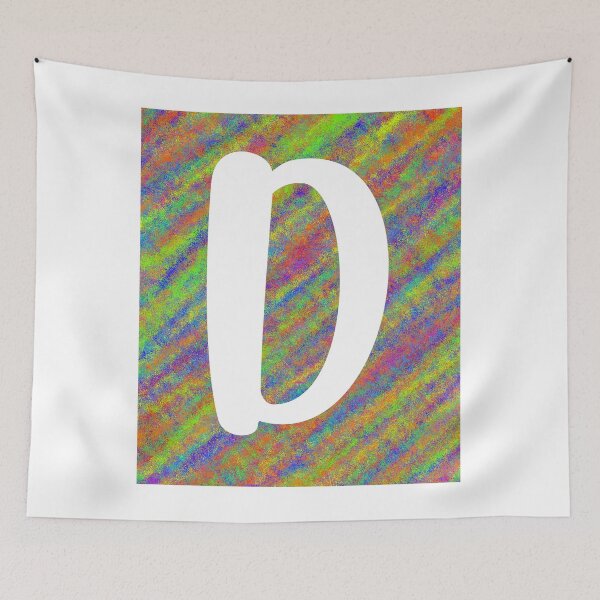 Item preview, letter D designed and sold by PERsonalthreads.