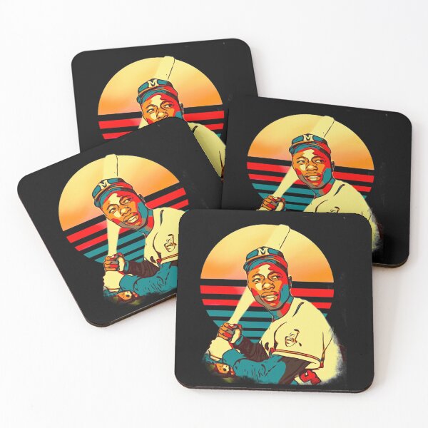 Item preview, Hammering Hank Aaron, gift for baseball fan, future baseball player designed and sold by mwebba2005.