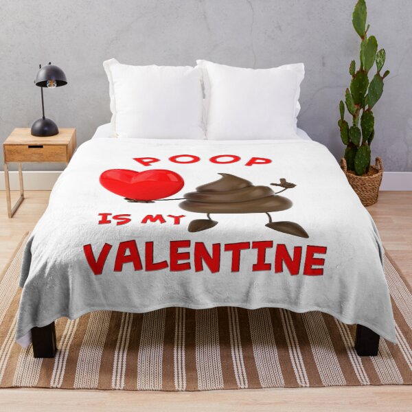 Item preview, Funny Poop Is My Valentine designed and sold by angus77ok.