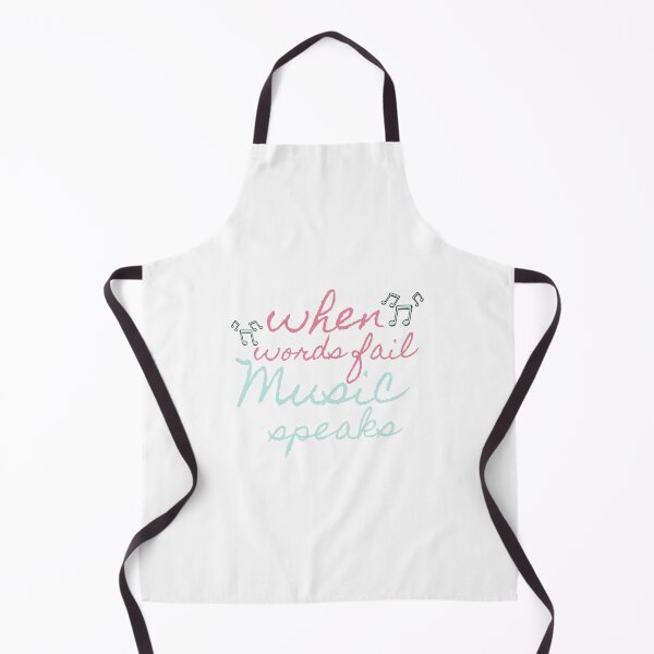 Item preview, when words fail music speaks designed and sold by JocelynCrafts.