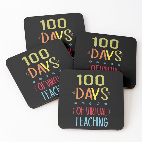 Item preview,  100 day of virtual teaching funny virtual gift idea designed and sold by goodprints shop.