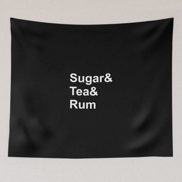 Item preview, wellerman sugar and tea and rum white designed and sold by LAST WEEK'S STOLEN AESTHETICS.