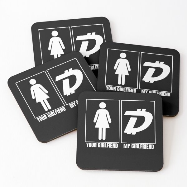 Item preview, Digibyte DGB is my girlfriend designed and sold by Bitcoin-Fashion.