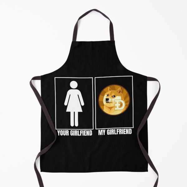 Item preview, Dogecoin DOGE is my girlfriend designed and sold by Bitcoin-Fashion.