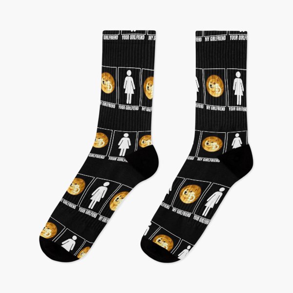 Item preview, Dogecoin DOGE is my girlfriend designed and sold by Bitcoin-Fashion.
