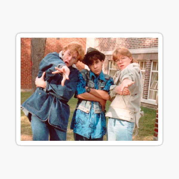 "Degrassi Jr High Snake, Joey and Wheels" Sticker for Sale by