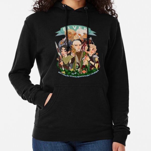 Dragon Age Elves Lightweight Hoodie