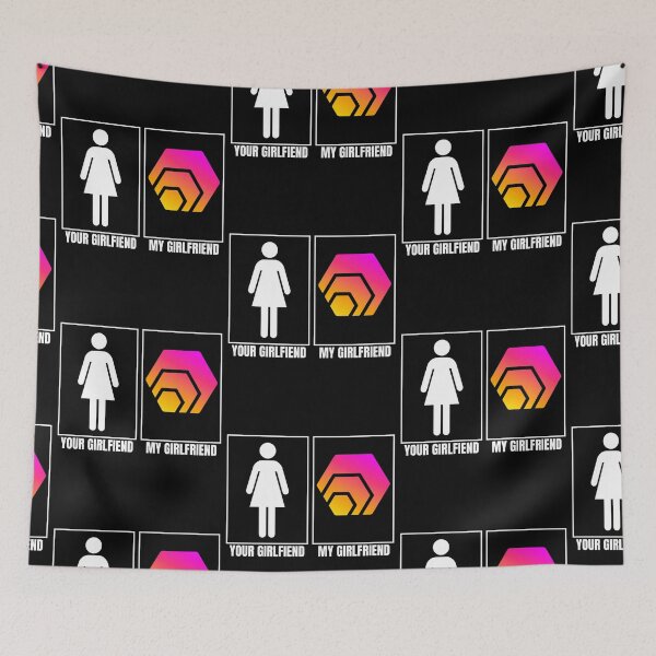 Item preview, HEX is my girlfriend designed and sold by Bitcoin-Fashion.