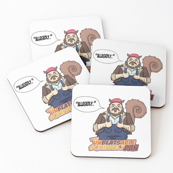 Item preview, The Unbeatsable Squirrely Dan designed and sold by JScotty4Reel.
