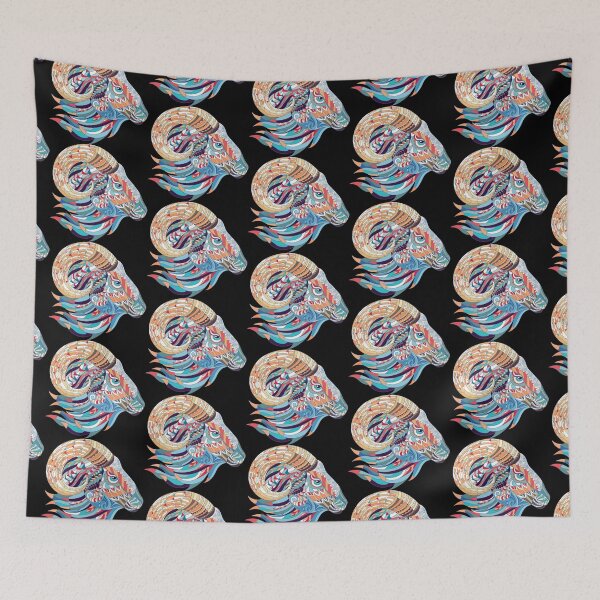 Item preview, Colorful Tribal Goat designed and sold by abstractart-.