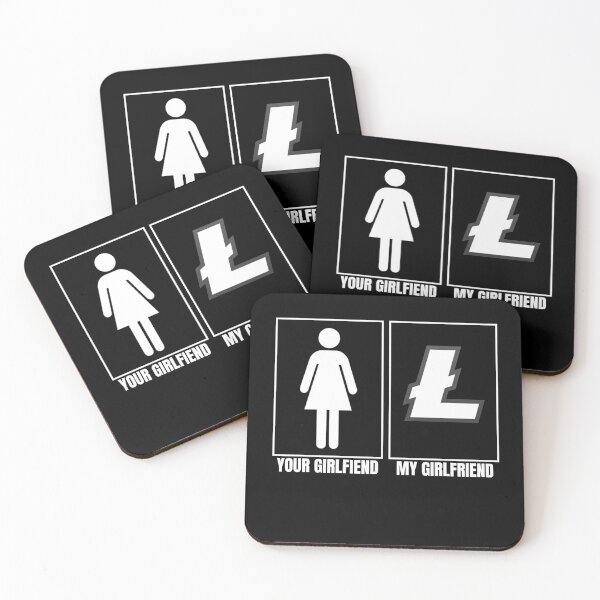 Item preview, Litecoin LTC is my girlfriend designed and sold by Bitcoin-Fashion.