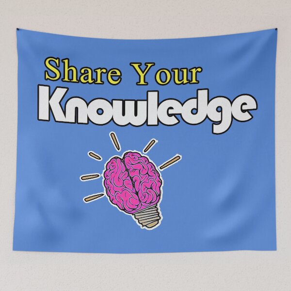 Item preview, Share Your Knowledge designed and sold by Gnfree.
