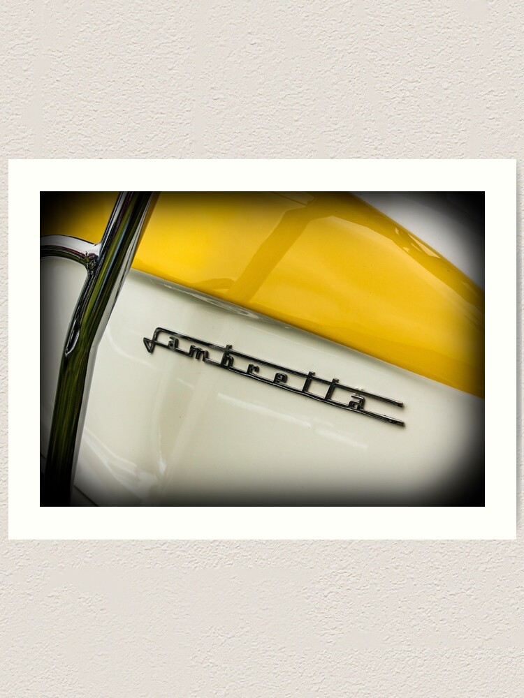 Lambretta Art Print By Mikekay1992 Redbubble