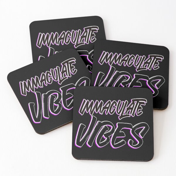 Item preview, Immaculate Vibes Marker Style Text designed and sold by Punderstandable.