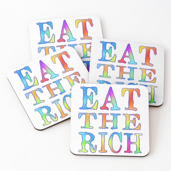 Item preview, Eat the Rich Colorfully designed and sold by StandarAmandar.